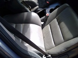 2008 HONDA CR-V, BLUE, EX-L, 2.4L, AT, FWD.   A25185